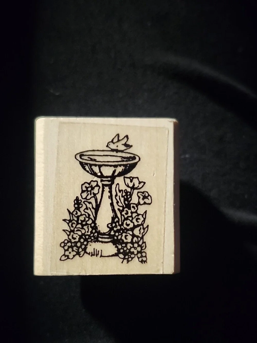 Wooden Garden Stamp Set - Natural Wood Color